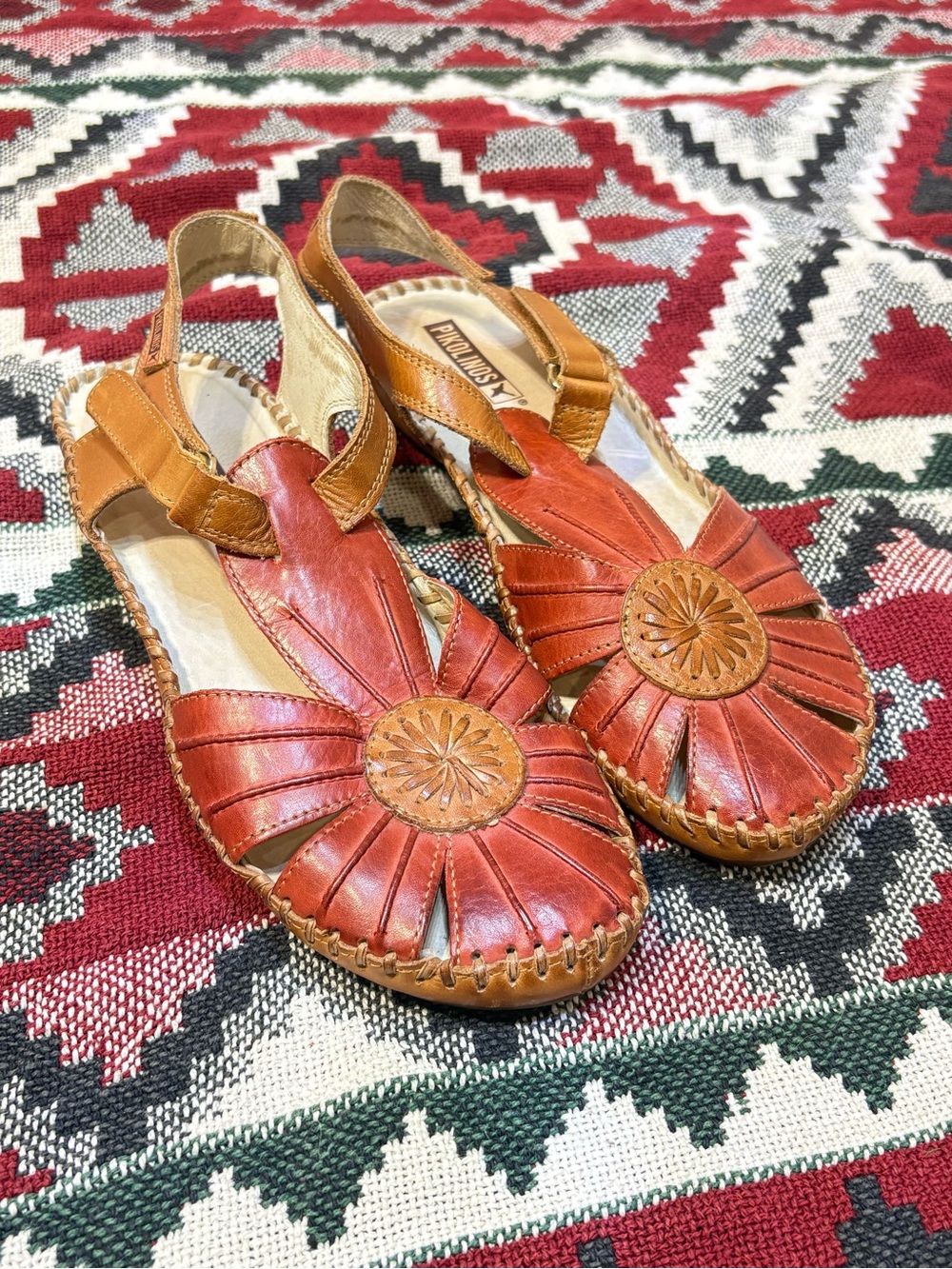 Box #3 Pikolinos naturally good sandals 
Size 38 size 7